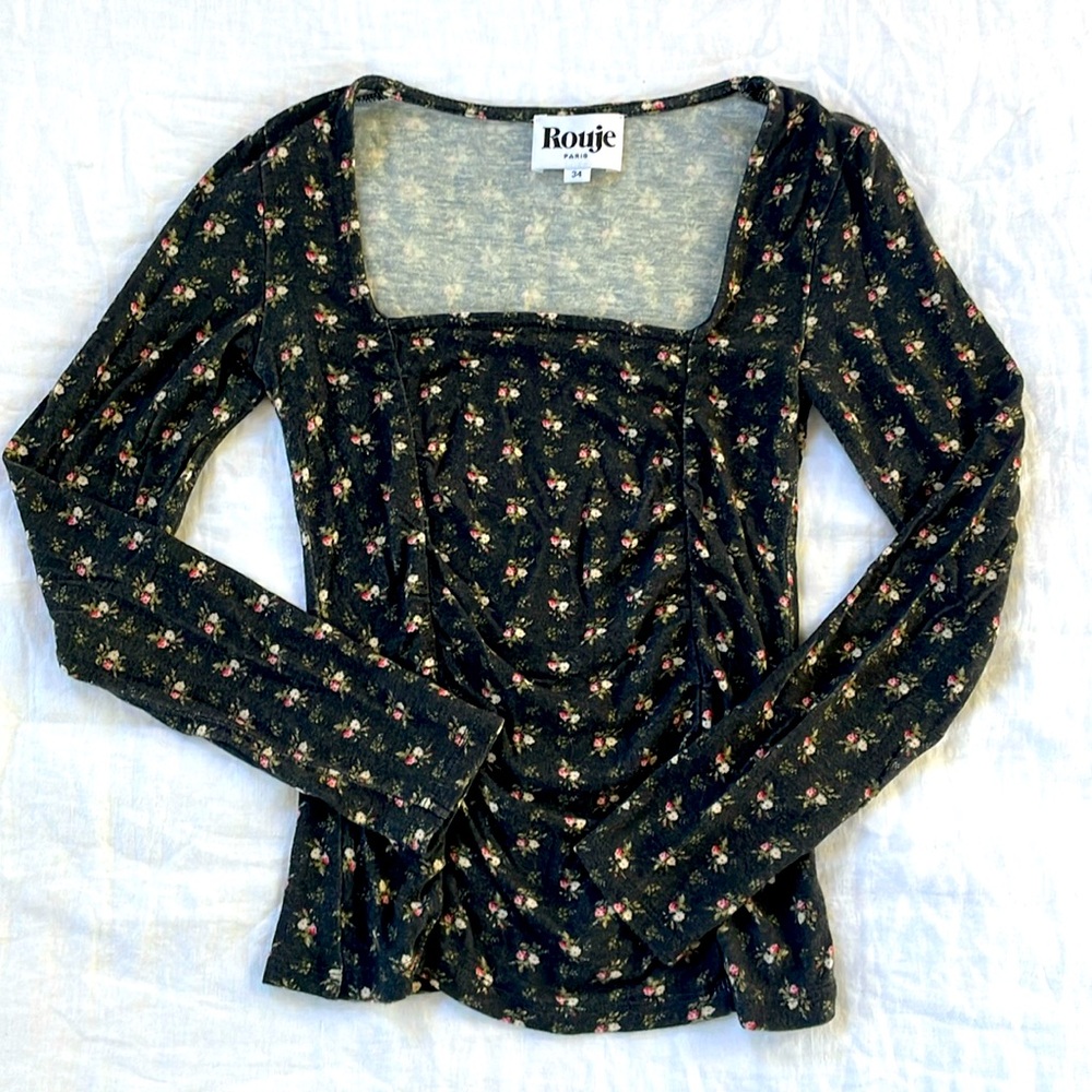 Rouje square neck shirt